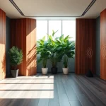 Enhance interior spaces with acoustic wood panels that beautifully manage sound.