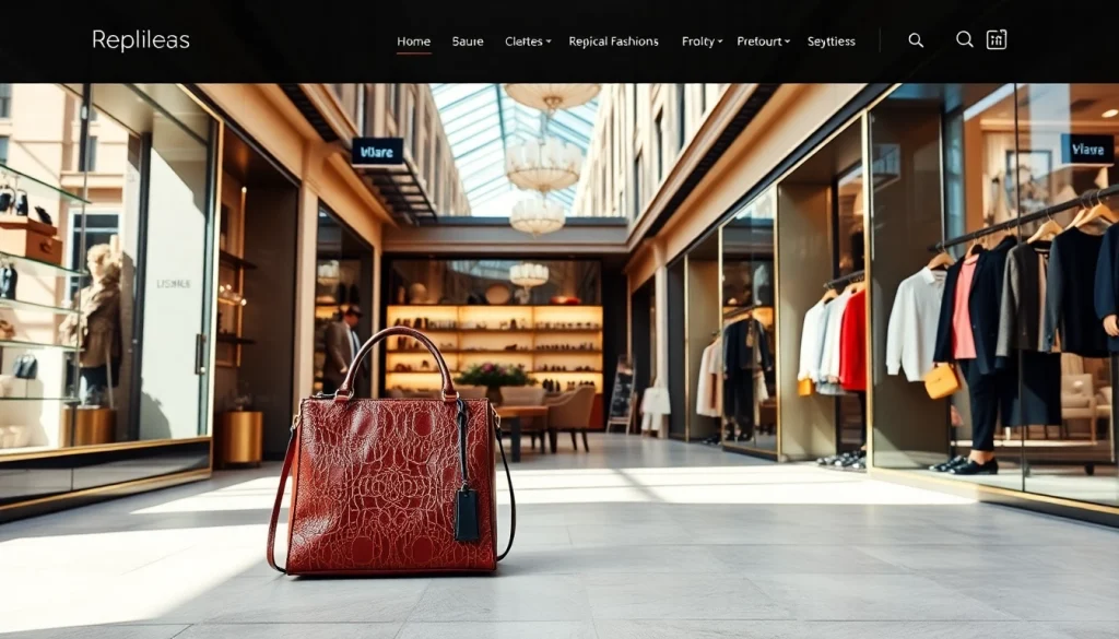 레플리카사이트 명품 제품들을 매력적으로 보여주는 쇼핑몰 이미지입니다.