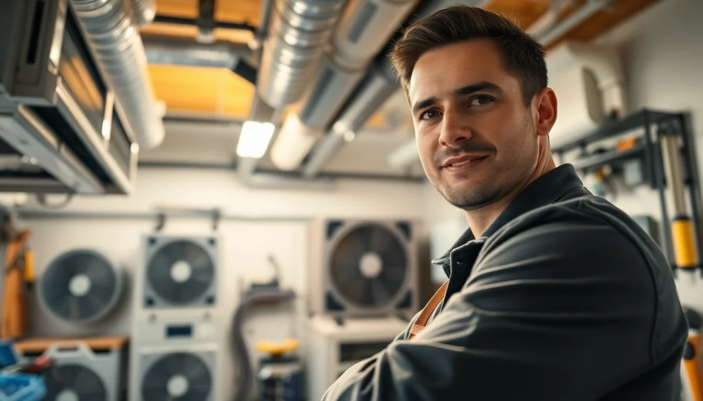 HVAC repair somers ny showing technician working on a residential HVAC unit to enhance comfort.