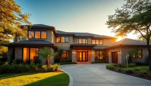 Custom Home Builder in Austin, TX - Luxury home showcasing modern design and sustainable features.