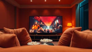 ดูหนังออนไลน์ ในบรรยากาศที่อบอุ่นของการชมภาพยนตร์ที่บ้าน