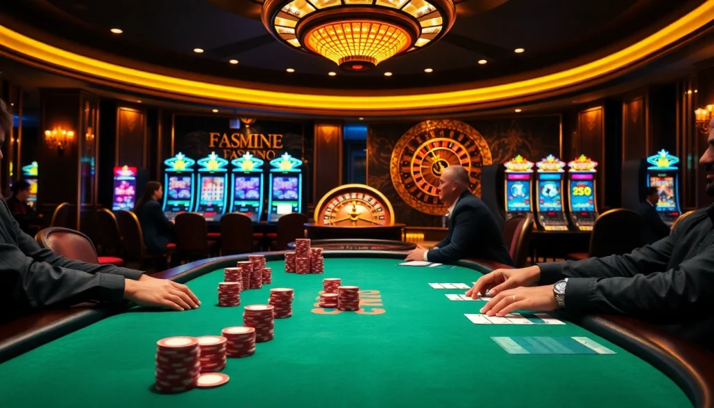 Vivez une expérience de jeu palpitante au meilleur casino en ligne avec du poker à enjeux élevés et des roues de roulette vibrantes.