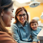 Consulting with an orthodontist near me in a welcoming clinic environment.