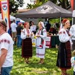 Gathering of Polish community at https://www.sfpol.com/ festival celebrating culture and heritage in San Francisco.